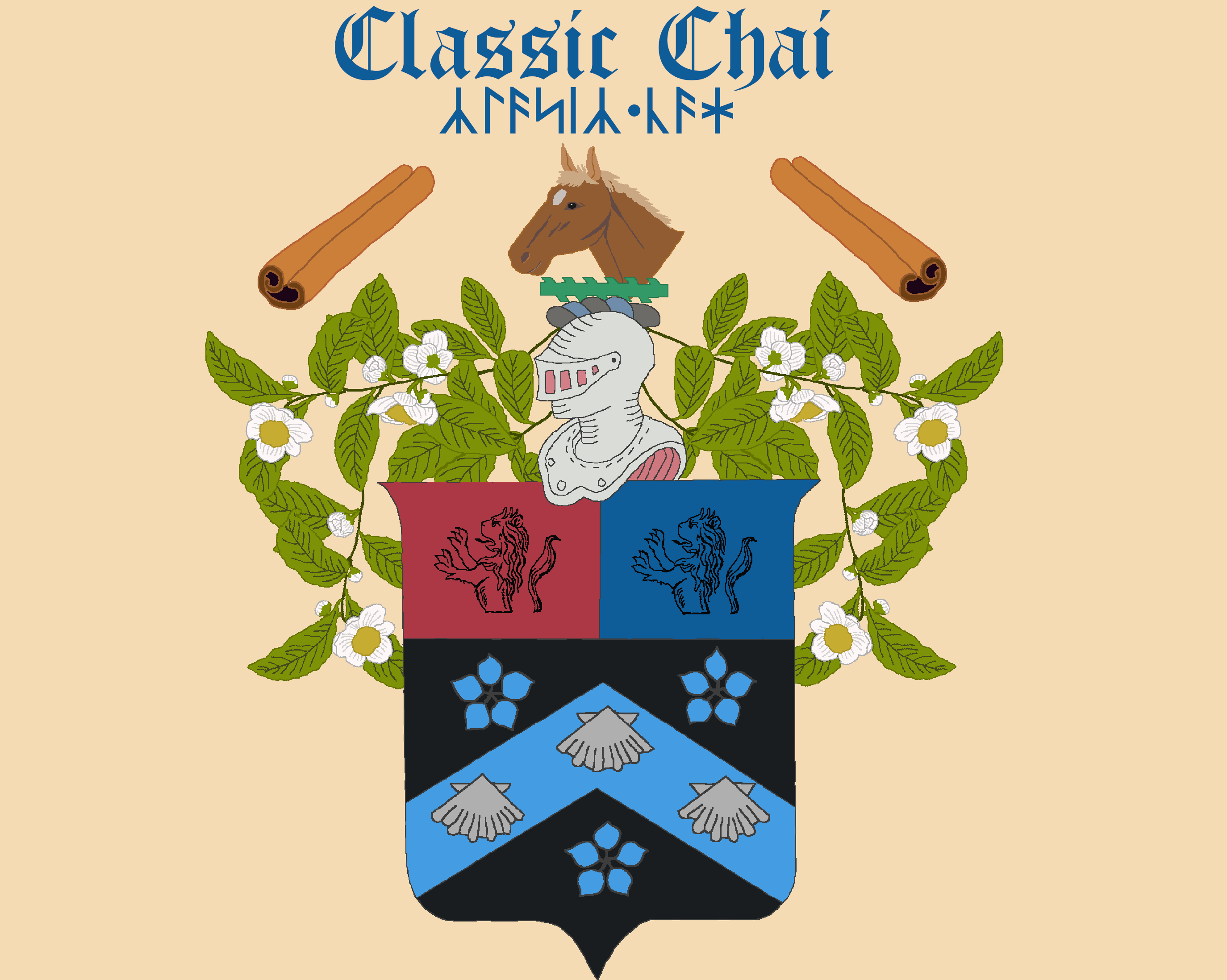 Classic Chai tea label